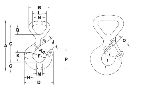 WS-320A Synthetic ling Hook